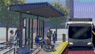 Bus rapid transit riders will pay fares in advance to speed up boarding