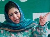 ‘BJP forcing people to stand for national anthem at gunpoint’:Mehbooba slams govt after 15 youths detained in Srinagar, says ‘we used to stand out of our own will’