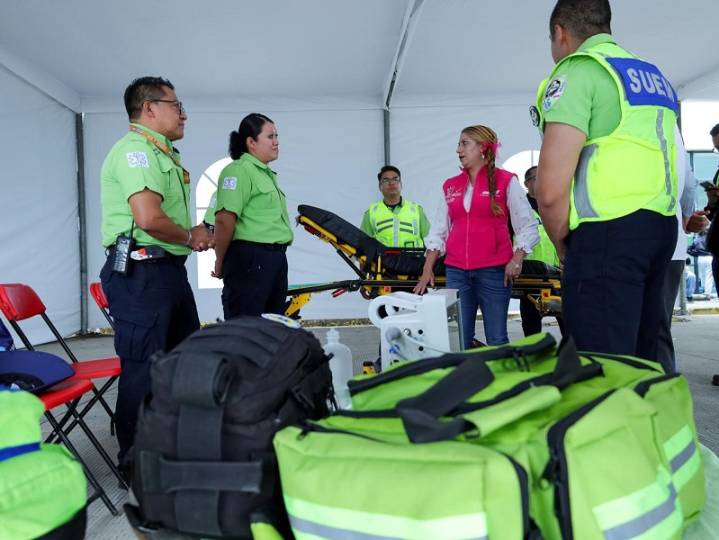 Salud federal envía brigadas médicas a zonas afectadas por lluvias severas