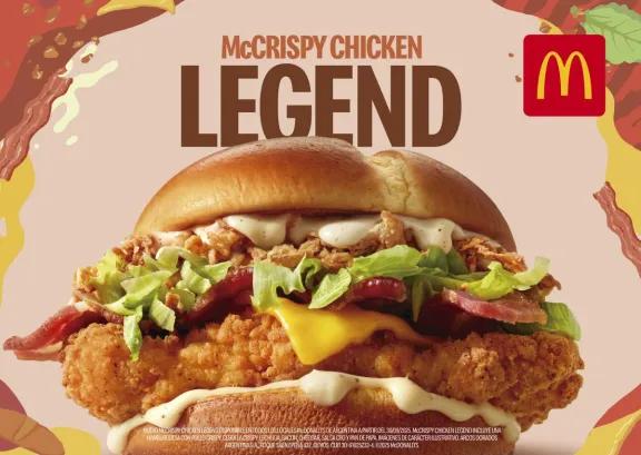 Regresa un sabor mítico, pero renovado: McDonald’s lanza la McCrispy Chicken Legend en Misiones