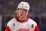 Sabres G Colten Ellis cools off Red Wings in NHL debut - The Rink Live | Coverage of youth, junior, high school and college hockey