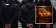La historia de la banda extorsiva que cayó por pedir un pollo asado: estaban alojados un hostal que alquilaron en Caldas