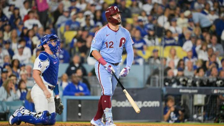 Schwarber homers twice as Phillies avoid sweep in Game 3 of NLDS