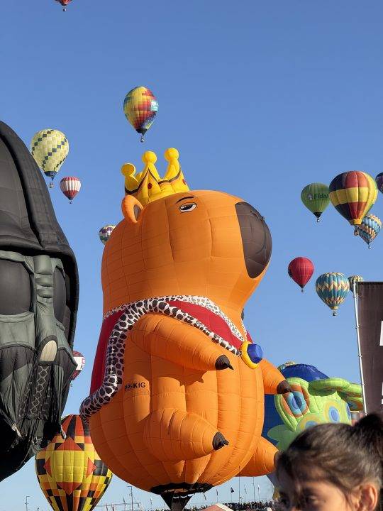 PHOTOS: Sunday’s skies fill with balloons on first mass ascension of 2025