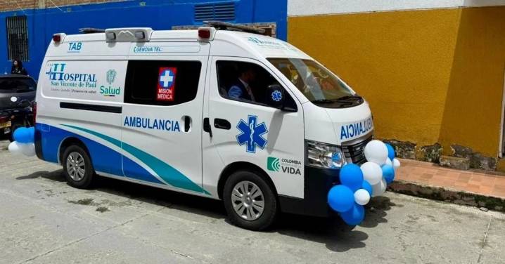 Una nueva ambulancia llega a Génova para mejorar la atención de emergencias médicas