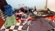 Robos en las casas del Lago Pellegrini: dos detenidos con armas y electrodomésticos