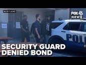 Security guard in viral chokehold video denied bond