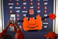 Otto the Orange debuts exclusive Syracuse merch line