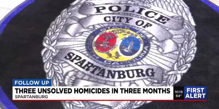 Three unsolved homicides in three months in Spartanburg