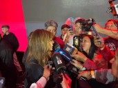 “No es una victoria individual, es de todo el proyecto”, dijo Flavia Royón