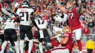 Christian McCaffrey's final touchdown included an uncalled pulling foul
