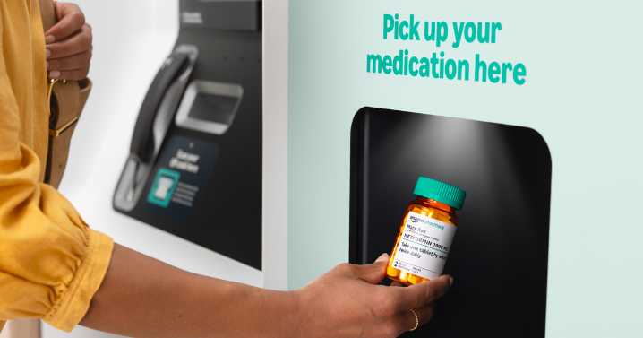 Amazon announces rollout of "pharmacy kiosks" starting in December