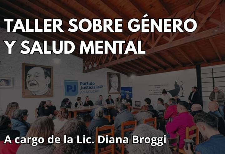 Jornada sobre Género y Salud Mental hoy lunes en el PJ local