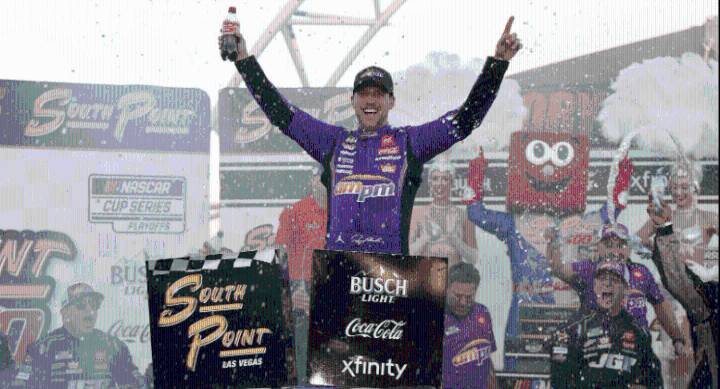 Denny Hamlin gana la South Point 400 y alcanza las 60 victorias en la NASCAR Cup Series 2025