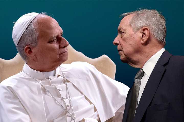 Pope Leo XIV speaks on abortion, immigration, and Dick Durbin.