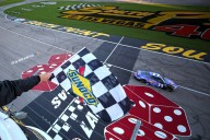 Denny Hamlin captures 60th career victory with South Point 400 win at Las Vegas Motor Speedway