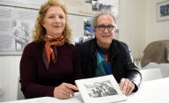 Abrió la muestra fotográfica de Marcos Zimmermann sobre la cultura galesa