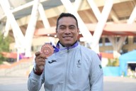 Conquista Leonardo de Jesús bronce en el Mundial de Para Atletismo en Nueva Delhi, India