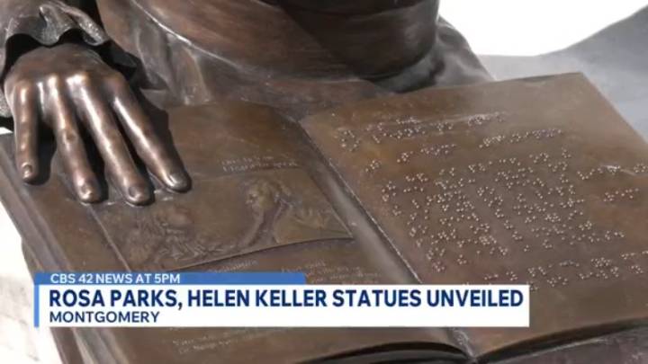 Two new statues unveiled at Alabama state capitol