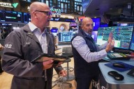 S&P/TSX composite up more than 300 points, U.S. stock markets also climb higher