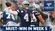 Depleted Cowboys Face Must-Win Game vs. Jets | Can Dak Prescott Overcome LACKLUSTER Supporting Cast?