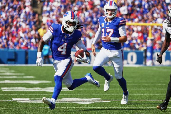 Bills RB James Cook affirms value as AFC player of month