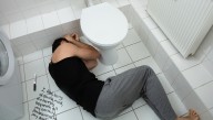 Dad With Stomach Flu Pens Last Will And Testament On Bathroom Floor