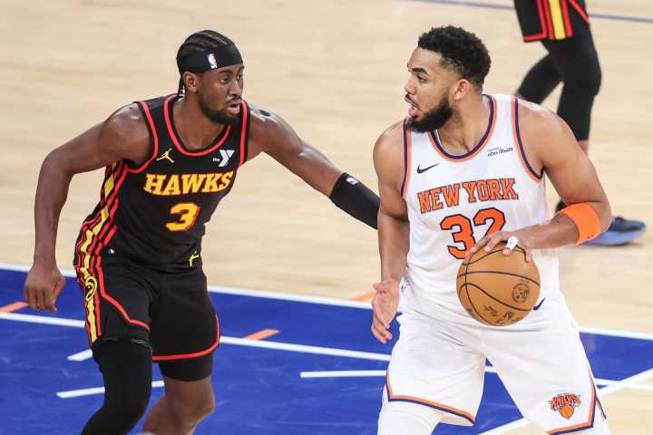 Knicks’ All-Star center dropped weight in summer to play power forward