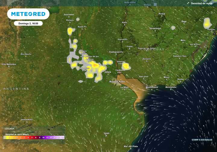 Pronóstico para Buenos Aires: tras el repunte térmico del fin de semana, regresan las lluvias y tormentas aisladas