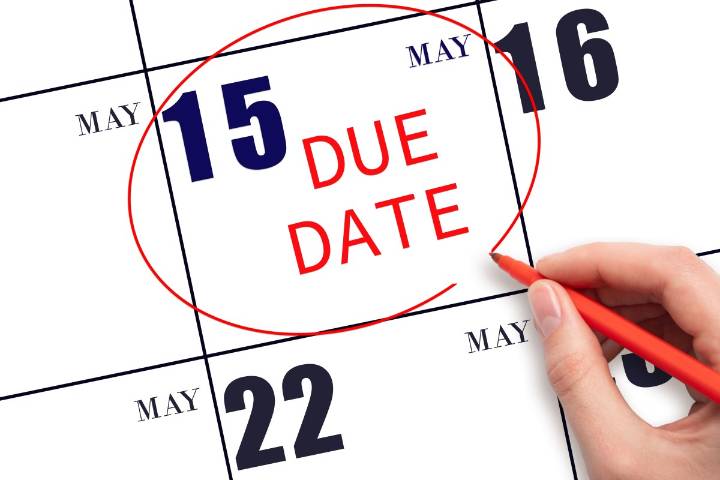 Fechas de vencimiento