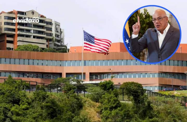 Gobierno de Maduro advierte presunto plan para atacar con explosivos la embajada de EEUU en Caracas