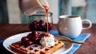 Elevate Breakfast With This Two-Ingredient Spread That's Perfect For Waffles