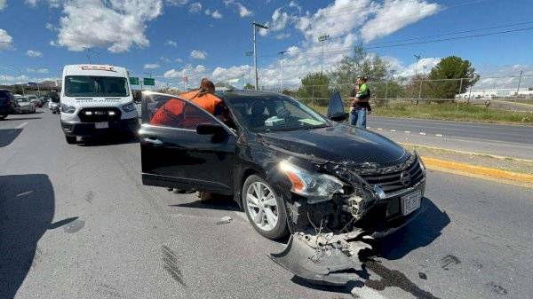 Deja choque en la Homero a tres personas heridas