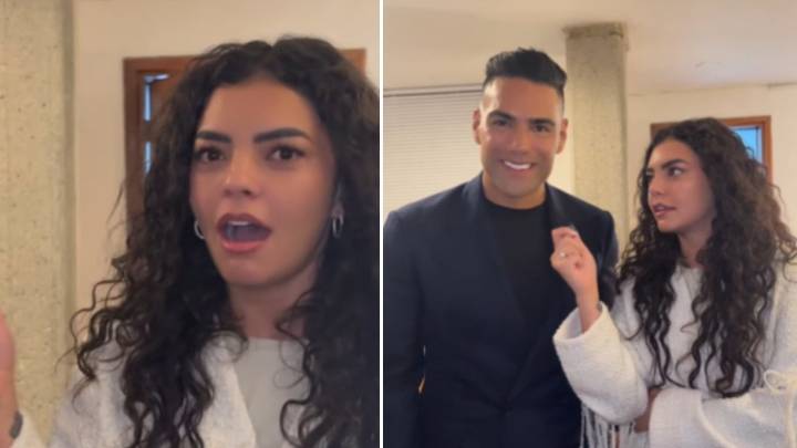 Valentina Taguado tuvo encuentro con Falcao y se puso nerviosa; soltó particular comentario sobre Mario Yepes