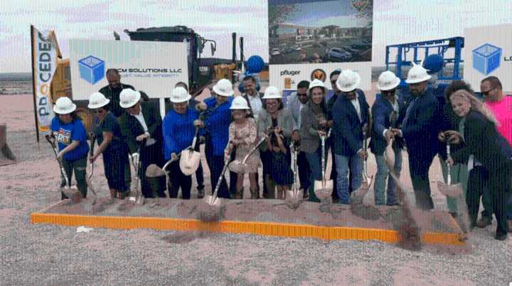 Dan inicio a la construcción de la nueva Escuela Primaria Deanna Davenport en Canutillo