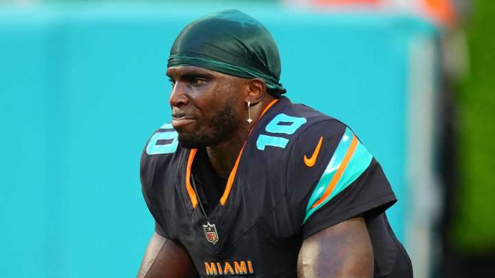 Injured Tyreek Hill addresses Dolphins' Tua Tagovailoa situation