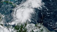 Tropical Storm Melissa in Caribbean