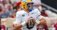 Mason Heintschel throws for 321 yards, two TDs to Desmond Reid in Pitt's upset of No. 25 Florida St.