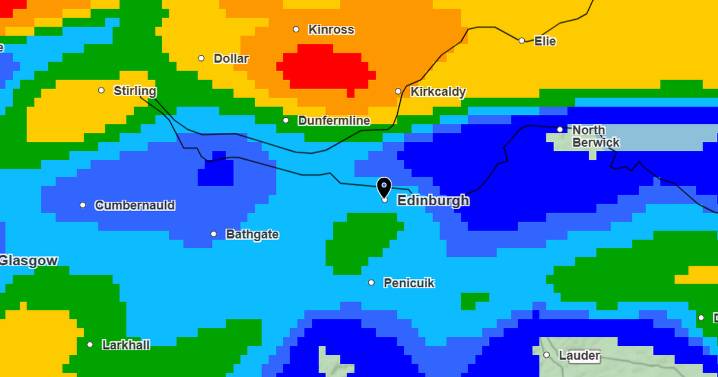 Edinburgh and Lothians hit with yellow weather warning as Storm Amy barrels in