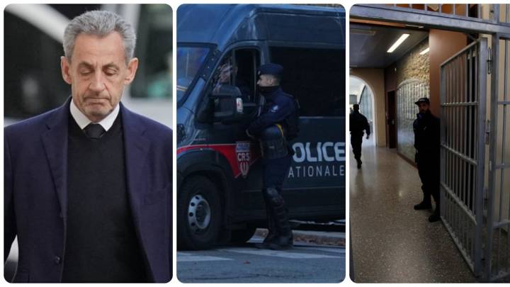 Entró a prisión: Nicolas Sarkozy se convierte en el  primer exjefe de Estado francés tras las rejas