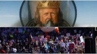 Trump Reacts To ‘No Kings’ Protests With AI Video Of Himself Bombing Protesters With Poop