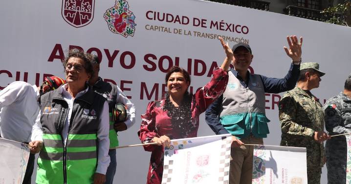 Clara Brugada envía apoyo solidario de CDMX a las zonas afectadas por las lluvias en Veracruz