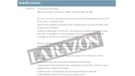 El currículum que Begoña Gómez envió a la UCM: licenciada en Marketing