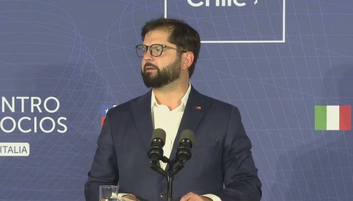 Presidente Boric encabeza encuentro de negocios entre Chile e Italia