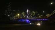 City shimmers on Diwali night as residential complexes and bridges deck up