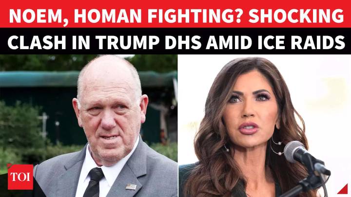 Tom Homan Fighting Kristi Noem On ICE Raids? Shock Split Over Mass Deportation Tactics I Report