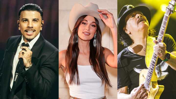Latin Grammys 2025: Rauw Alejandro, Kacey Musgraves, Carlos Santana