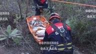 Trabaja Bomberos en el rescate de cuerpos en Nacaltepec