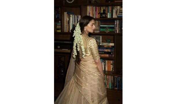 Aditi's Tribute to Wanaparthy Sari