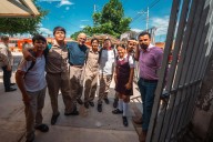 Navarro Quintero visita la Escuela Secundaria «José Vasconcelos» en Acaponeta